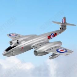 Gloster Meteor F.8 Meteor 1270mm Winspan Dual 70mm 6S 12-Blades Ducted EDF Jet EPO RC Airplane PNP Gloster Meteor F.8 Meteor 1270mm Winspan Dual 70mm 6S 12-Blades Ducted EDF Jet EPO RC Airplane PNP