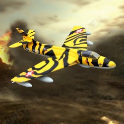 Hawker Hunter Fixed-wing 850mm Wingspan 70MM EDF Jet 6S Flaps Retracts RC Airplane PNP Hawker Hunter Fixed-wing 850mm Wingspan 70MM EDF Jet 6S Flaps Retracts RC Airplane PNP