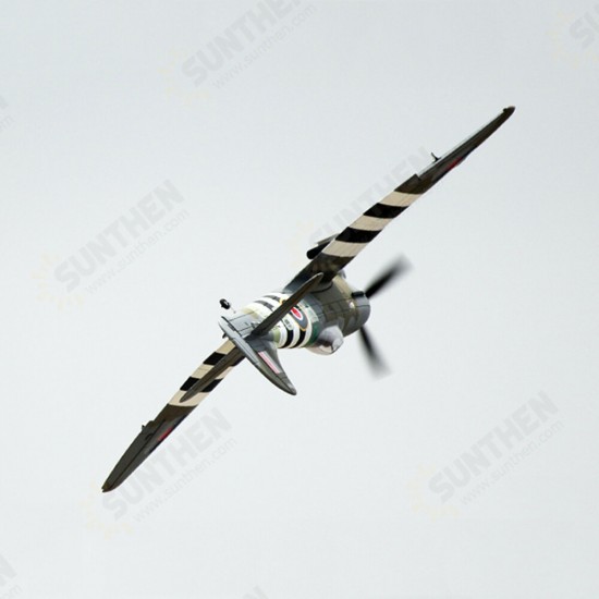 Hawker Tempest 1250mm Wingspan Fighter Warbird EPO RC Airplane PNP