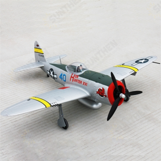 P-47D Thunderbolt V2 1220mm Wingspan EPO RC Airplane Warbird PNP With Upgraded Power System