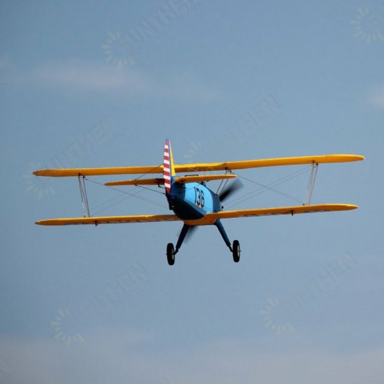 PT-17 1300mm Wingspan EPO Biplane RC Airplane PNP