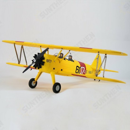 PT-17 1300mm Wingspan EPO Biplane RC Airplane PNP