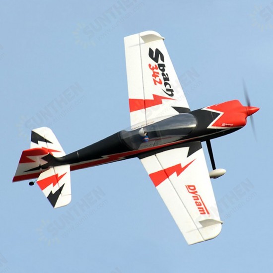 342 1250mm Wingspan EPO 3D Aerobatic RC Airplane PNP