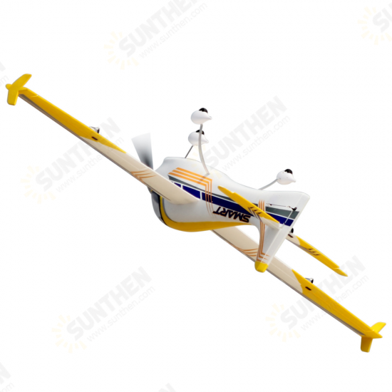 Smart Trainer V2 1500mm Wingspan EPO 3D Aerobatic RC Airplane Trainer Beginner PNP With Upgraded Power System