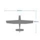 E0717 1030mm Wingspan Fixed Wing RC Airplane Aircraft KIT/PNP Trainer Beginner E0717 1030mm Wingspan Fixed Wing RC Airplane Aircraft KIT/PNP Trainer Beginner