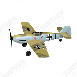 BF109 2.4GHz 4CH 400mm Wingspan 6-Axis One-Key U-Turn Aerobatic Xpilot Stabilization System EPP Mini RC Airplane RTF for Beginner BF109 2.4GHz 4CH 400mm Wingspan 6-Axis One-Key U-Turn Aerobatic Xpilot Stabilization System EPP Mini RC Airplane RTF for Beginner