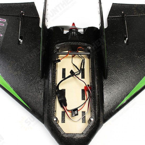 Black Wing 680mm Wingspan EPP FPV Racer RC Airplane KIT Black Wing 680mm Wingspan EPP FPV Racer RC Airplane KIT