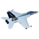 F-18 F18 588mm Wingspan 50mm EDF Jet EPO RC Airplane KIT/PNP F-18 F18 588mm Wingspan 50mm EDF Jet EPO RC Airplane KIT/PNP