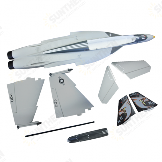 F-18 F18 588mm Wingspan 50mm EDF Jet EPO RC Airplane KIT/PNP