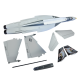 F-18 F18 588mm Wingspan 50mm EDF Jet EPO RC Airplane KIT/PNP F-18 F18 588mm Wingspan 50mm EDF Jet EPO RC Airplane KIT/PNP