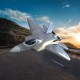 Mini F22 Raptor EPP 260mm Wingspan 2.4G 4CH 6-Axis Gyro RC Airplane Jet Trainer Warbird Fixed Wing RTF One Key Aerobatic for Beginner