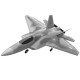 Mini F22 Raptor EPP 260mm Wingspan 2.4G 4CH 6-Axis Gyro RC Airplane Jet Trainer Warbird Fixed Wing RTF One Key Aerobatic for Beginner