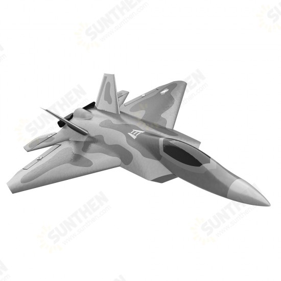 Mini F22 Raptor EPP 260mm Wingspan 2.4G 4CH 6-Axis Gyro RC Airplane Jet Trainer Warbird Fixed Wing RTF One Key Aerobatic for Beginner