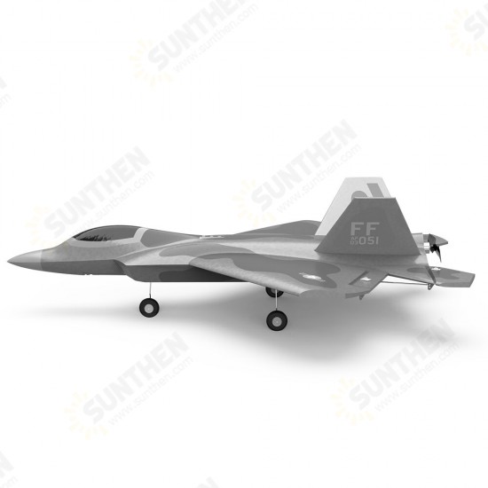 Mini F22 Raptor EPP 260mm Wingspan 2.4G 4CH 6-Axis Gyro RC Airplane Jet Trainer Warbird Fixed Wing RTF One Key Aerobatic for Beginner