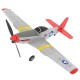 Mini Mustang P-51D 761-5 EPP 400mm Wingspan 2.4G 6-Axis Gyro RC Airplane Trainer Fixed Wing RTF One Key Return for Beginner