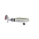 Mini P-47 Razorback Bonnie Warbird EPP 500mm Wingspan RTF 2.4G 6-Axis Gyro Stabilizer RC High Scale Airplane Fixed Wing with Flight Controller for Beginner