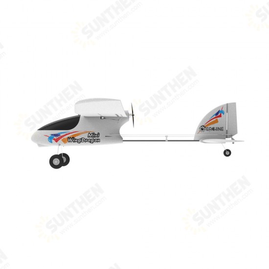 Mini Wing Dragon 540mm Wingspan 2.4G 4CH 6-Axis Gyro Trainer Glider EPP RC Airplane RTF built-in Flight Controller One Key Return Home for Beginner