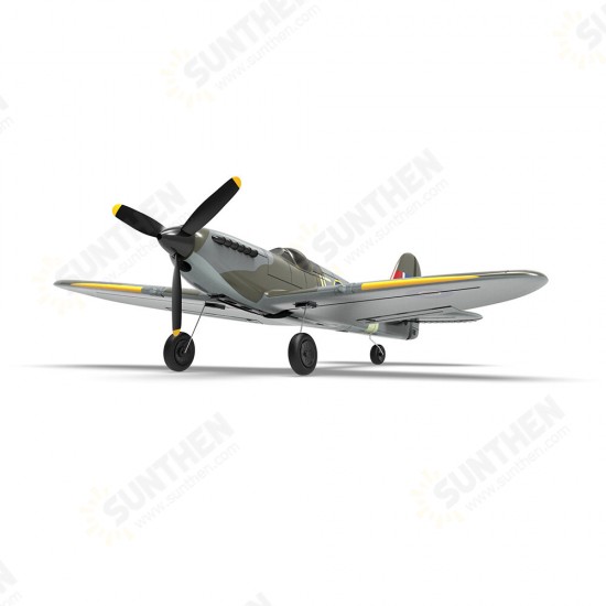 Spitfire 2.4GHz EPP 400mm Wingspan 6-Axis Gyro One-Key U-Turn Aerobatic Mini RC Airplane RTF for Trainer Beginner