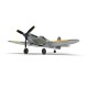 Spitfire 2.4GHz EPP 400mm Wingspan 6-Axis Gyro One-Key U-Turn Aerobatic Mini RC Airplane RTF for Trainer Beginner