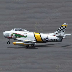 F86 Sabre 1100mm Wingspan 70mm EDF Jet Warbird RC Airplane Kit with Electric Landing Gear F86 Sabre 1100mm Wingspan 70mm EDF Jet Warbird RC Airplane Kit with Electric Landing Gear