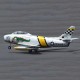 F86 Sabre 1100mm Wingspan 70mm EDF Jet Warbird RC Airplane Kit with Electric Landing Gear F86 Sabre 1100mm Wingspan 70mm EDF Jet Warbird RC Airplane Kit with Electric Landing Gear