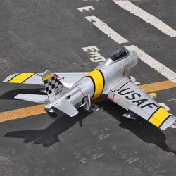 F86 Sabre 1100mm Wingspan 70mm EDF Jet Warbird RC Airplane Kit with Electric Landing Gear F86 Sabre 1100mm Wingspan 70mm EDF Jet Warbird RC Airplane Kit with Electric Landing Gear