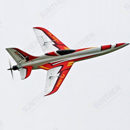 850mm Wingspan Flash High Speed 180km/h 4S Racer EPO RC Airplane PNP with Reflex Stabilizer Flight Controller System