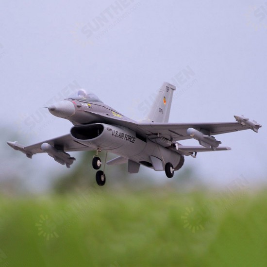 F-16 Fighting Falcon V2 760mm Wingspan 64mm 11-Blade Ducted Fan Aircrafts EPO RC Airplane PNP