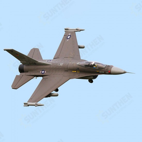 F-16 Fighting Falcon V2 760mm Wingspan 64mm 11-Blade Ducted Fan Aircrafts EPO RC Airplane PNP