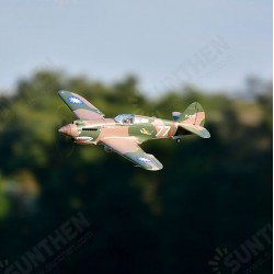 P-40B Flying Tiger 980mm (38.6inch) Wingpspan Warbird EPO RC Airplane PNP