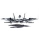 FX-822 F22 EPP Ready to Fly 280mm Wingspan 2.4GHz 2CH RC Aircraft RTF