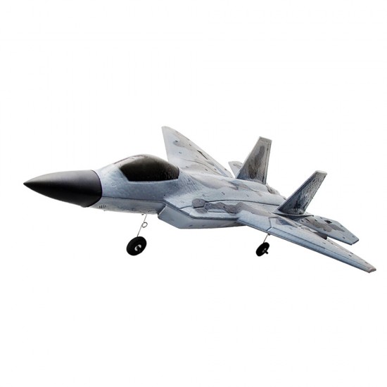 FX FX922 F-22 Raptor EPP 315mm Wingspan 2.4GHz 3CH Built-in Gyro Dual-Engine Power RC Airplane Jet Trainer Warbird Fixed Wing RTF for Beginner
