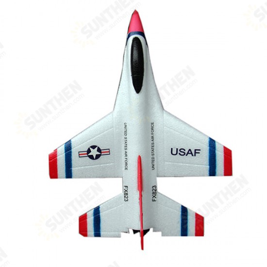 FX-823 2.4G 2CH F16 Thunderbirds EPP RC Airplane RTF Mode 2