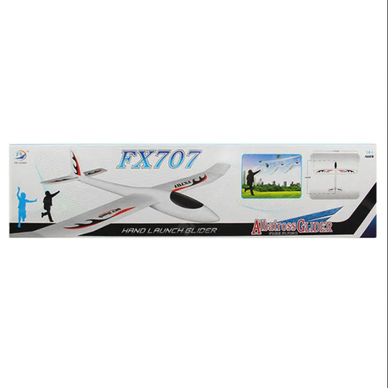 FX707 Hand Throwing RC Airplane EPP 1200mm Wingspan Aircraft Fixed Wing Plane KIT for DIY