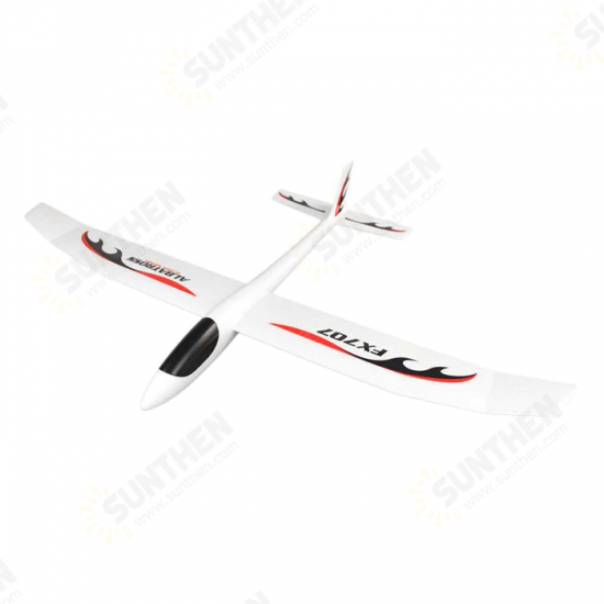 FX707 Hand Throwing RC Airplane EPP 1200mm Wingspan Aircraft Fixed Wing Plane KIT for DIY