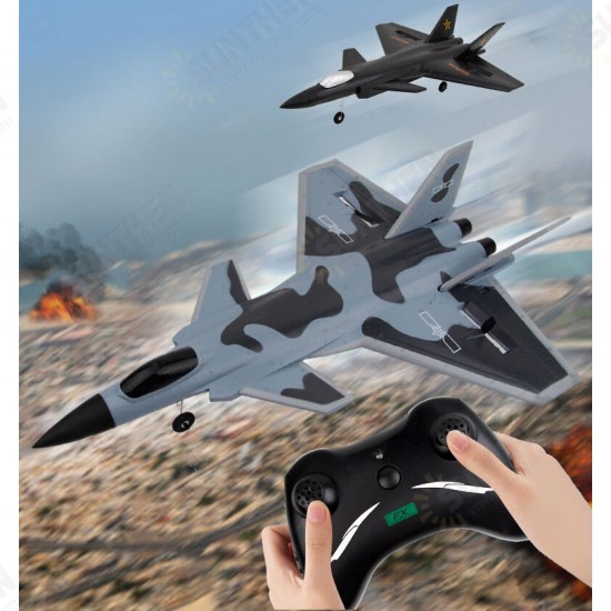 FX930 Remote Control Airplane 320mm Wingspan 2.4G 2CH EPP RC Aircraft Ready to Fly Veyron J-20 Fighter Warplane RTF