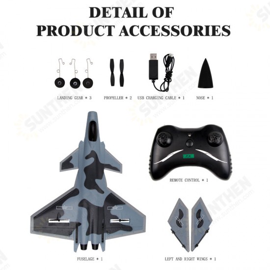 FX930 Remote Control Airplane 320mm Wingspan 2.4G 2CH EPP RC Aircraft Ready to Fly Veyron J-20 Fighter Warplane RTF FX930 Remote Control Airplane 320mm Wingspan 2.4G 2CH EPP RC Aircraft Ready to Fly Veyron J-20 Fighter Warplane RTF