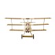 Dr.I 1540mm Wingspan Balsa Wood Triplane Warbird RC Airplane