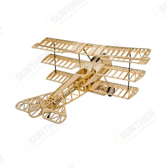 Dr.I 1540mm Wingspan Balsa Wood Triplane Warbird RC Airplane