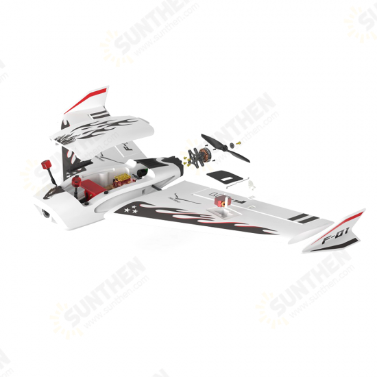 F-01 Ultra Delta Wing 690mm Wingspan EPP FPV RC Airplane Tailored for Digital Air Unit KIT/PNP/PNP+SNL Flight Controller F-01 Ultra Delta Wing 690mm Wingspan EPP FPV RC Airplane Tailored for Digital Air Unit KIT/PNP/PNP+SNL Flight Controller