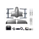 K1 PRO 2.4Ghz 5km 1200mm Wingspan VTOL Vertical Take-off and Landing One-Click Take-off and Return 40km Flying Fixed-Wing UAV FPV Drone RC Airplane