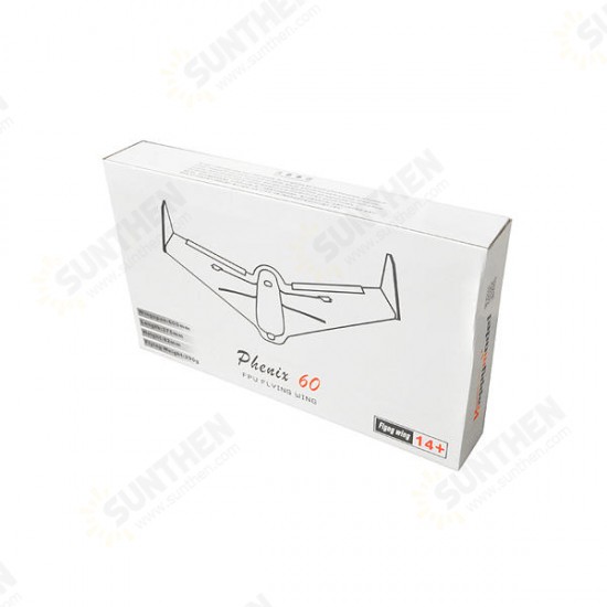 600mm Wingspan FPV EPO Mini Flying Wing RC Airplane Kit