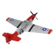 Mustang P51 V2 EPO 1200mm Wingspan RC Airplane Fixed Wing KIT/PNP Mustang P51 V2 EPO 1200mm Wingspan RC Airplane Fixed Wing KIT/PNP
