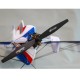 840mm Wingspan F3P EPP Fancy EDGE 540 4mm 4D RC Airplane KIT Blue/Yellow