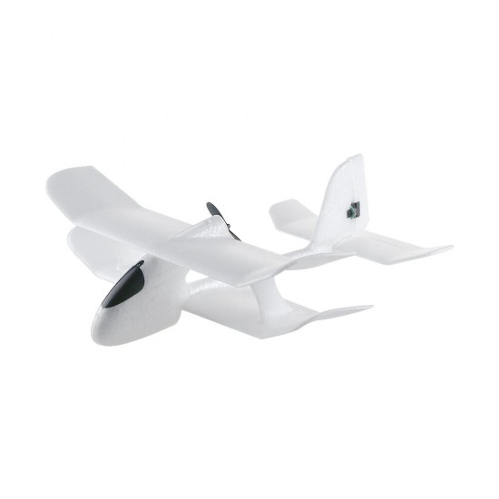 ZSX-280 2.4GHz 280mm Wingspan EPP Full-scale Electromagnetic Servo Indoor Biplane RC Airplane RTF