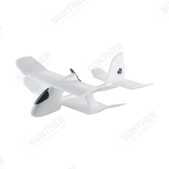 ZSX-280 2.4GHz 280mm Wingspan EPP Full-scale Electromagnetic Servo Indoor Biplane RC Airplane RTF