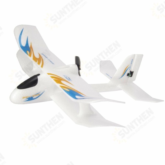 ZSX-280 2.4GHz 280mm Wingspan EPP Full-scale Electromagnetic Servo Indoor Biplane RC Airplane RTF