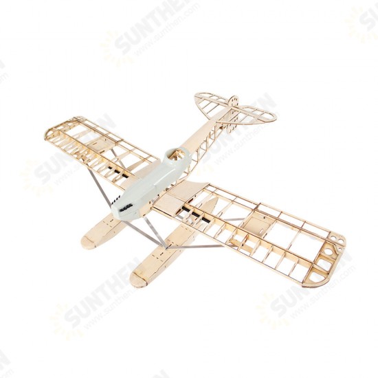 Hansa Brandenburg W.29 1020mm Wingspan Balsa Wood Seaplane RC Airplane KIT