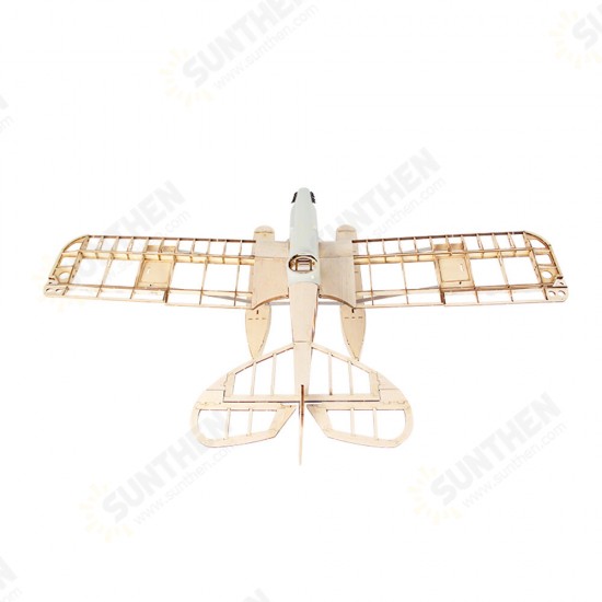 Hansa Brandenburg W.29 1020mm Wingspan Balsa Wood Seaplane RC Airplane KIT