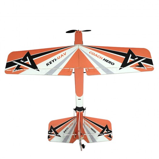 2.4G 4CH 1000mm PP Trainer RC Airplane RTF With Self-stability Flight Control